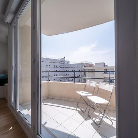 Appartement Tout Equipe Climatise Terrasse Hopital De La Timone Marsylia Zewnętrze zdjęcie