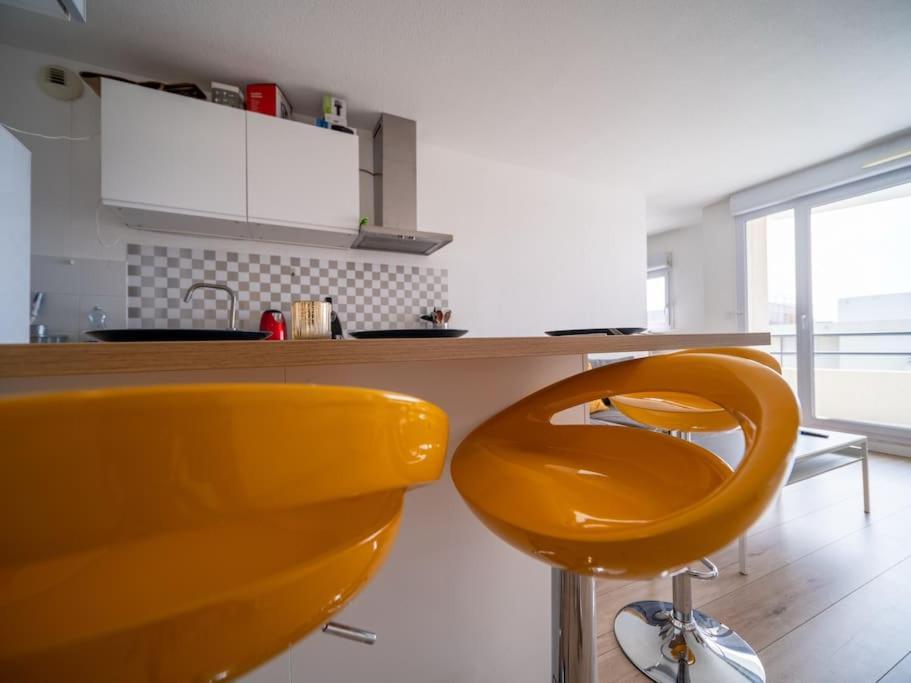 Appartement Tout Equipe Climatise Terrasse Hopital De La Timone Marsylia Zewnętrze zdjęcie